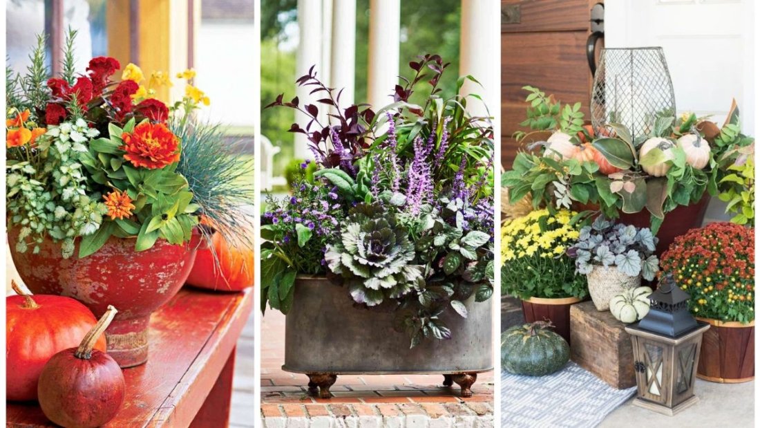 How To Make Stunning Container Arrangements For Fall Parties